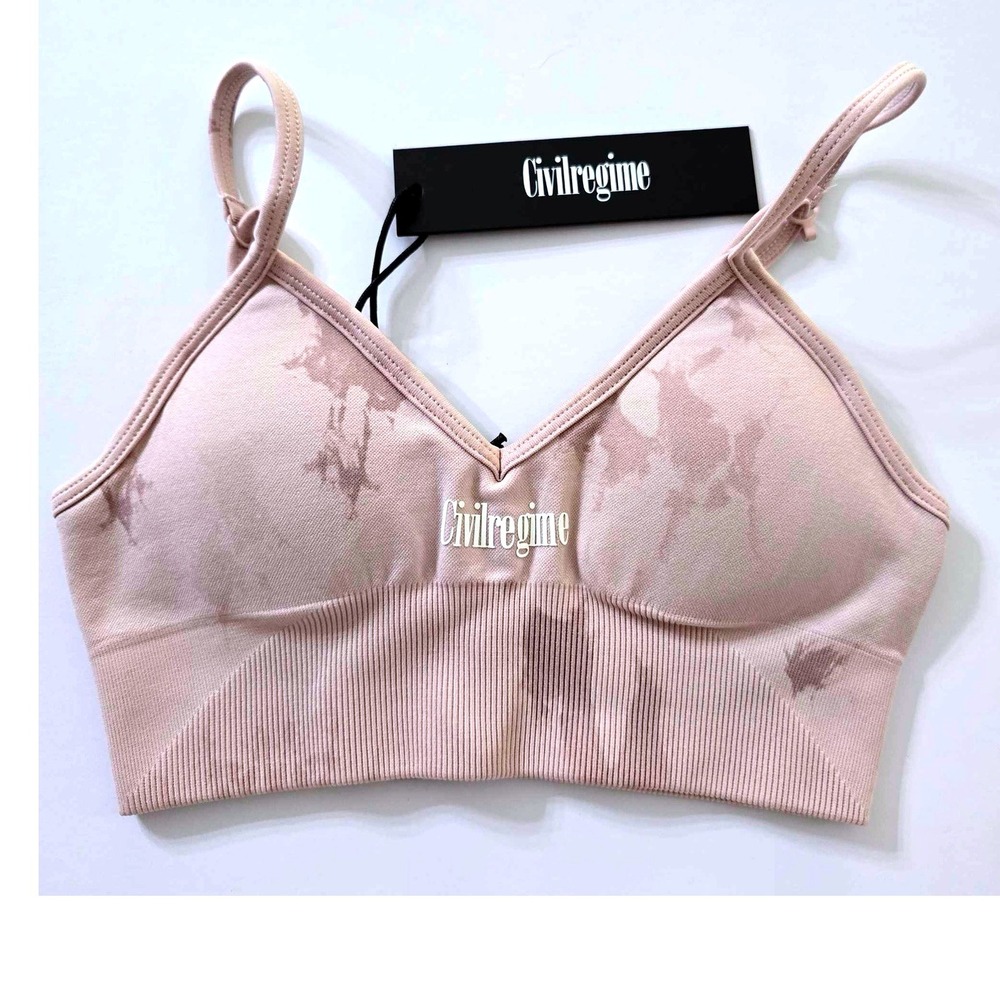 Civil Regime Burnished Lilac Reaper Kelly‎ Seamless Bra Size X-Small